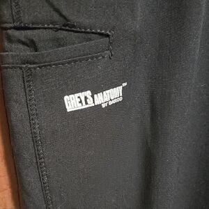 Grey's Anatomy by Barco Black Scrub Pants